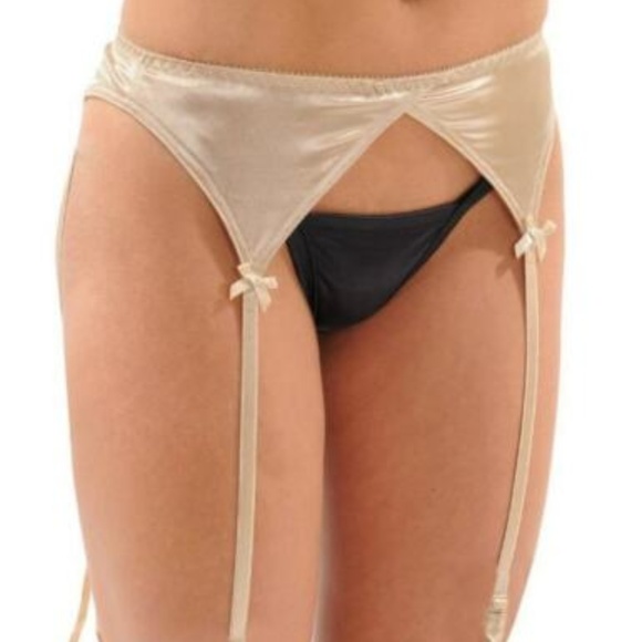 Vassarette LOT OF TEN NEW satin garter belt - Picture 1 of 5